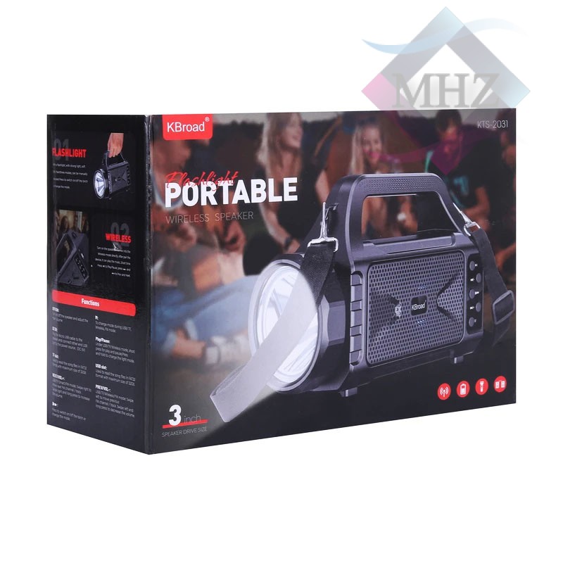 اسپیکر خورشیدی برند کی براد مدل KTS-2031