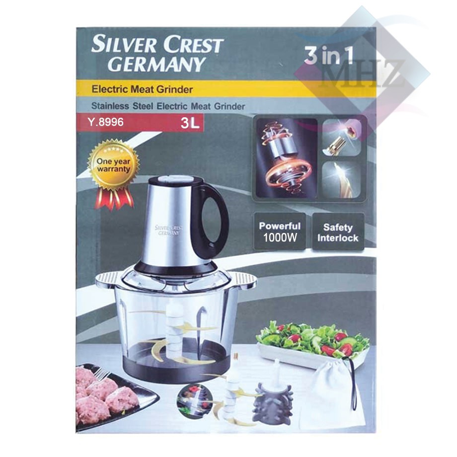 خرد کن برند سیلور کرست Silver Crest مدل Y.8996