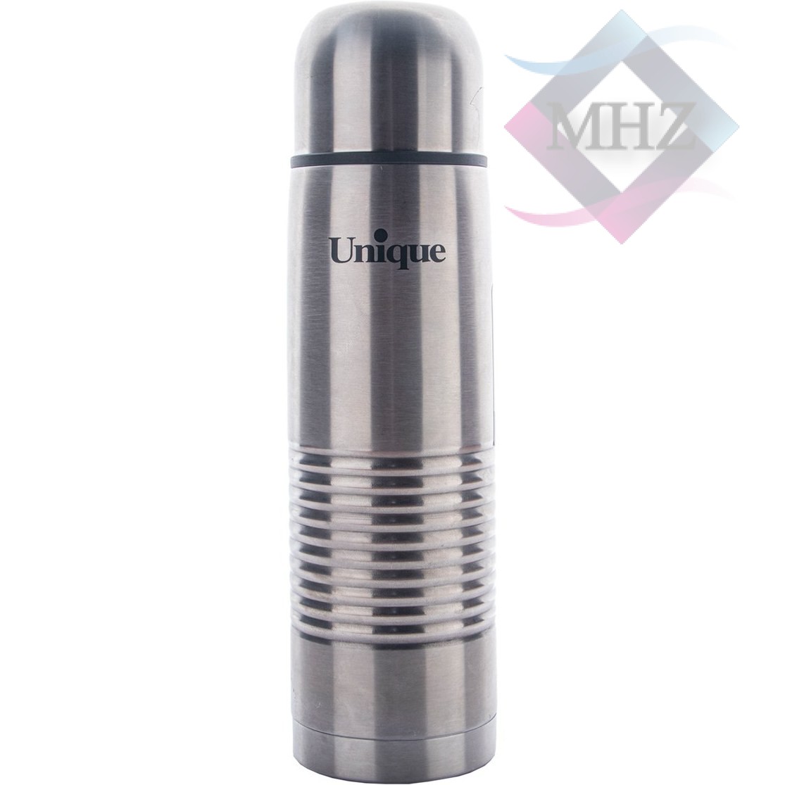 فلاسک استیل کیف دار خط دار یونیک Unique ظرفیت 1 لیتر