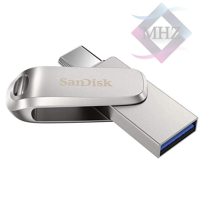فلش مموری برند سن دیسک SANDISK مدل Dual Drive Luxe TYPE-C ظرفیت 128 گیگابایت